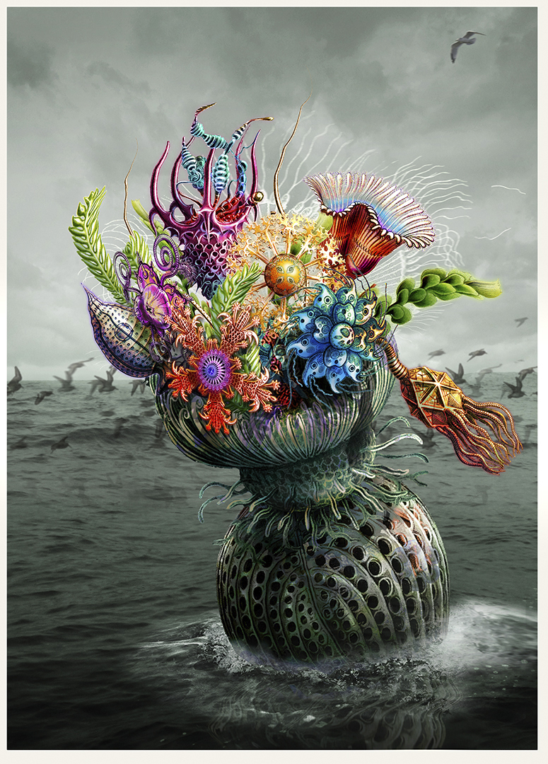 Floating Vase by C.T. Chew